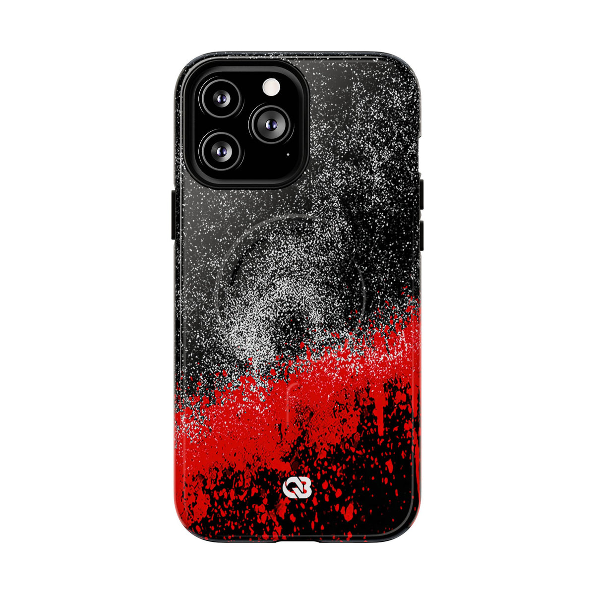 Crimson Noir Drip · Tough 2.0 Magnetic Phone Case for iPhone · Black
