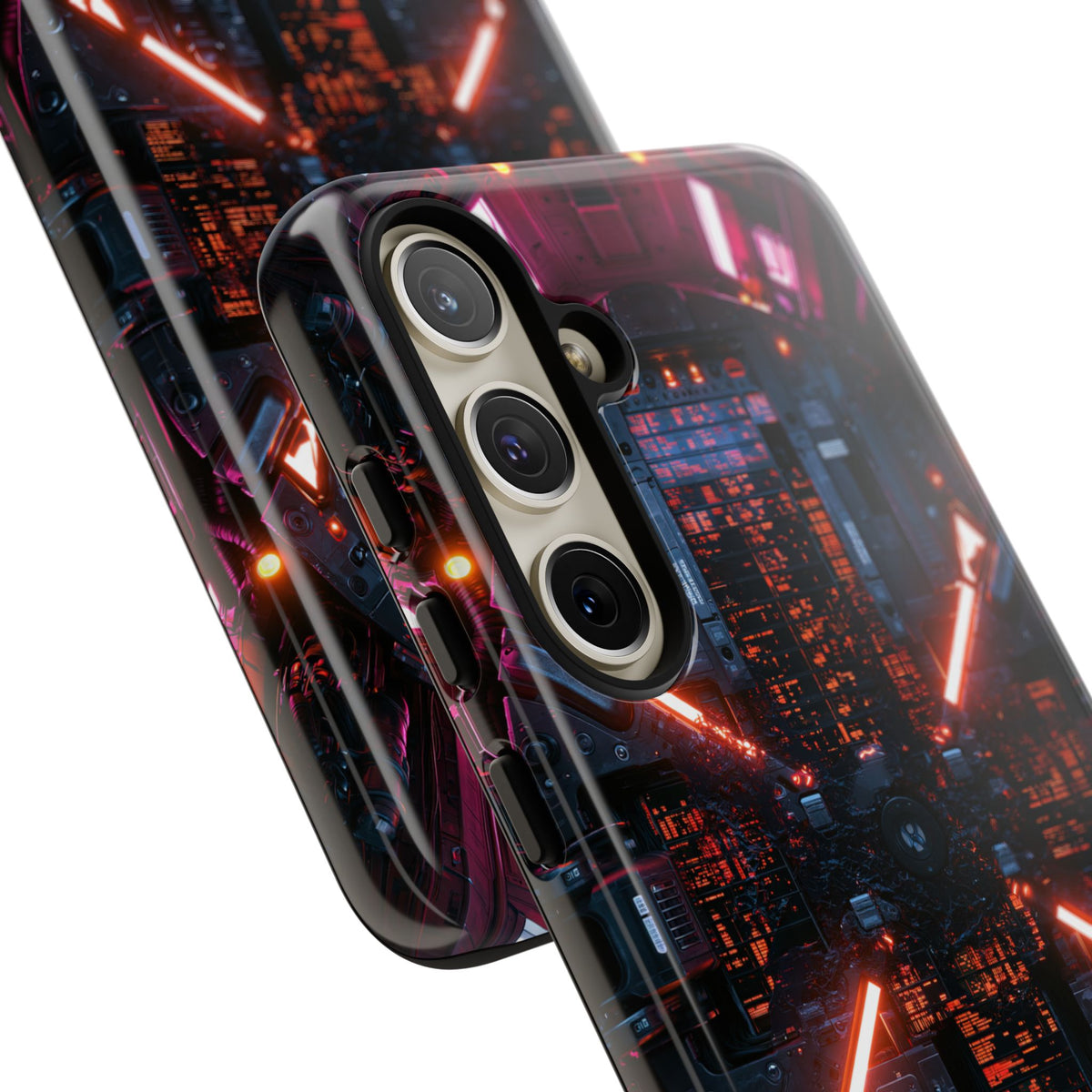 Cybernetic Reactor Core · Tough Phone Case for Samsung · Black