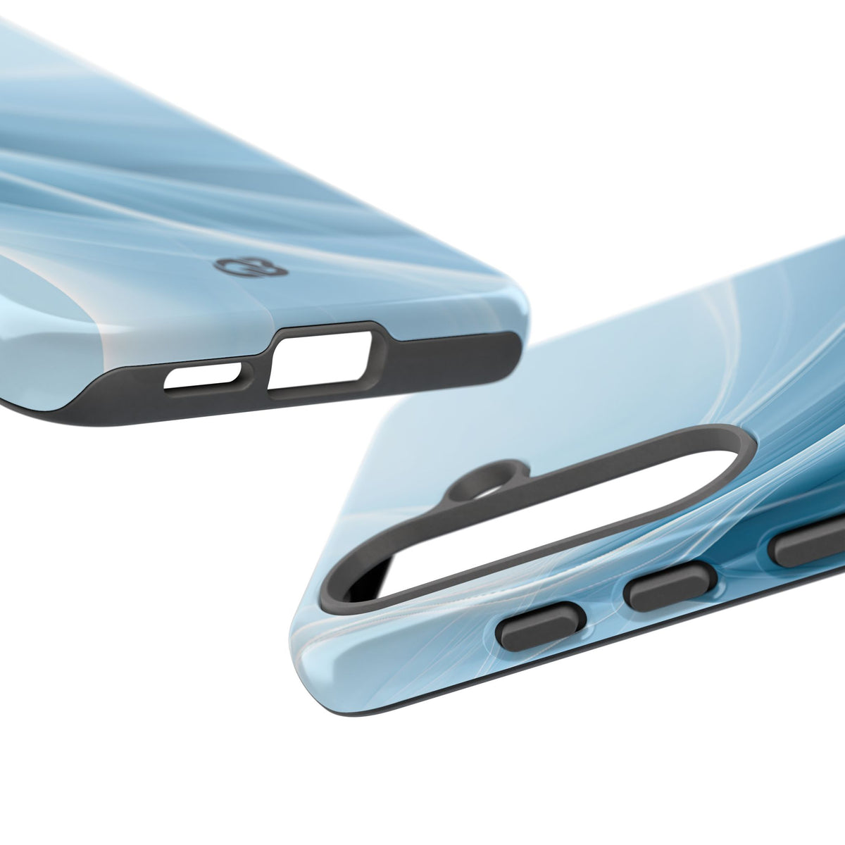 Glacial Ridge Contours · Tough Phone Case for Samsung · Blue