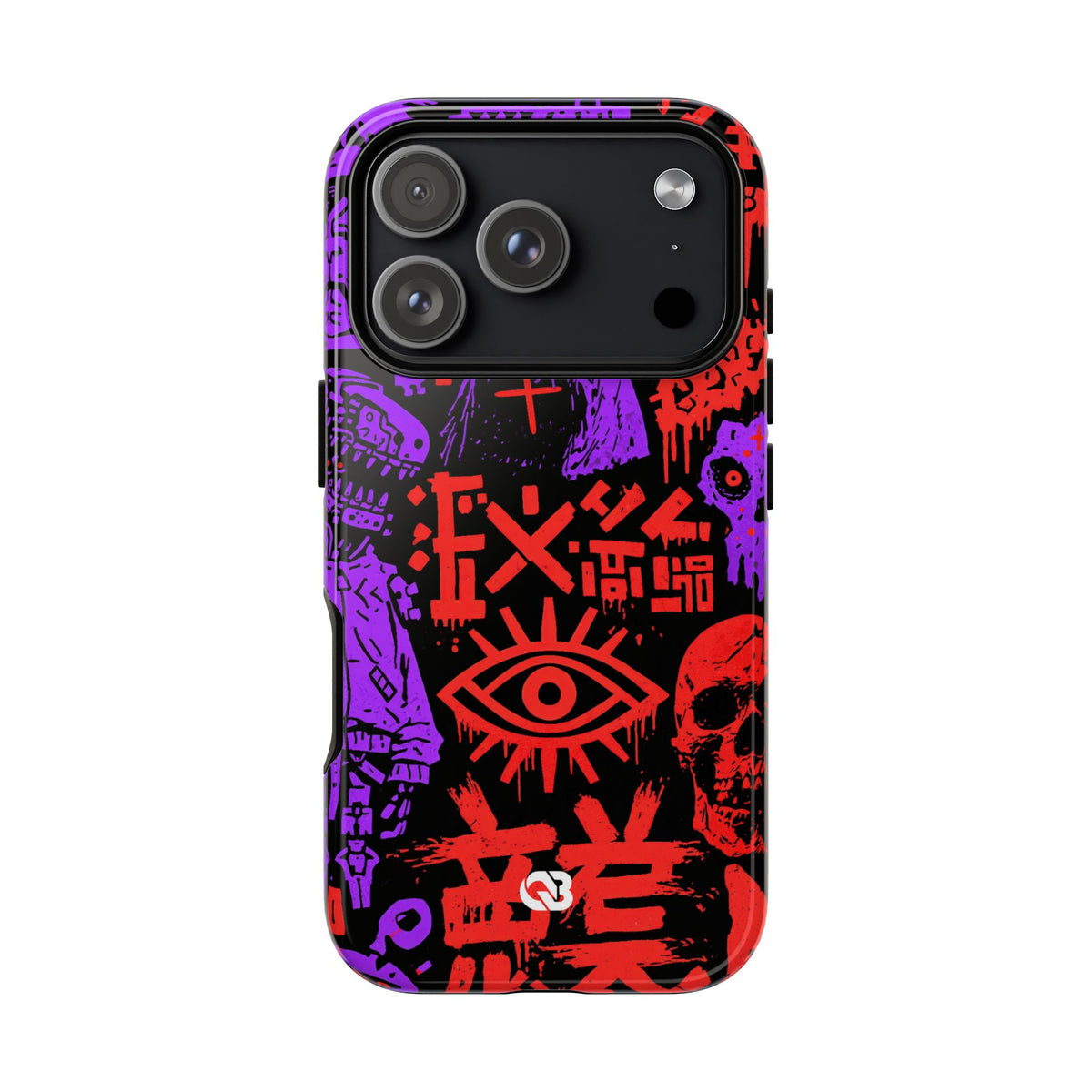 Underground Cyber Glyphs · Tough Phone Case for iPhone · Black