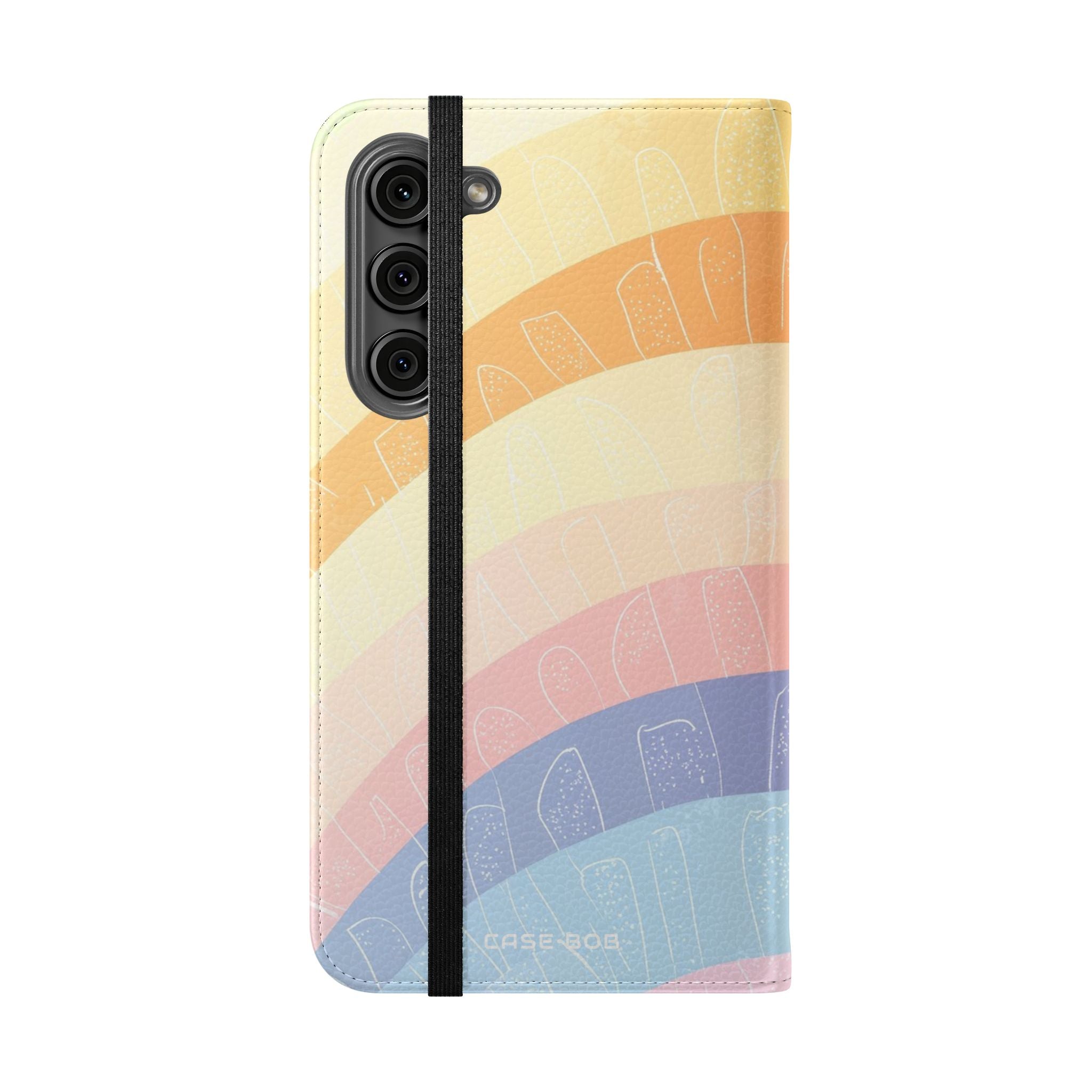 Pastel Rainbow Glow - Samsung S23+ Case - Wallet