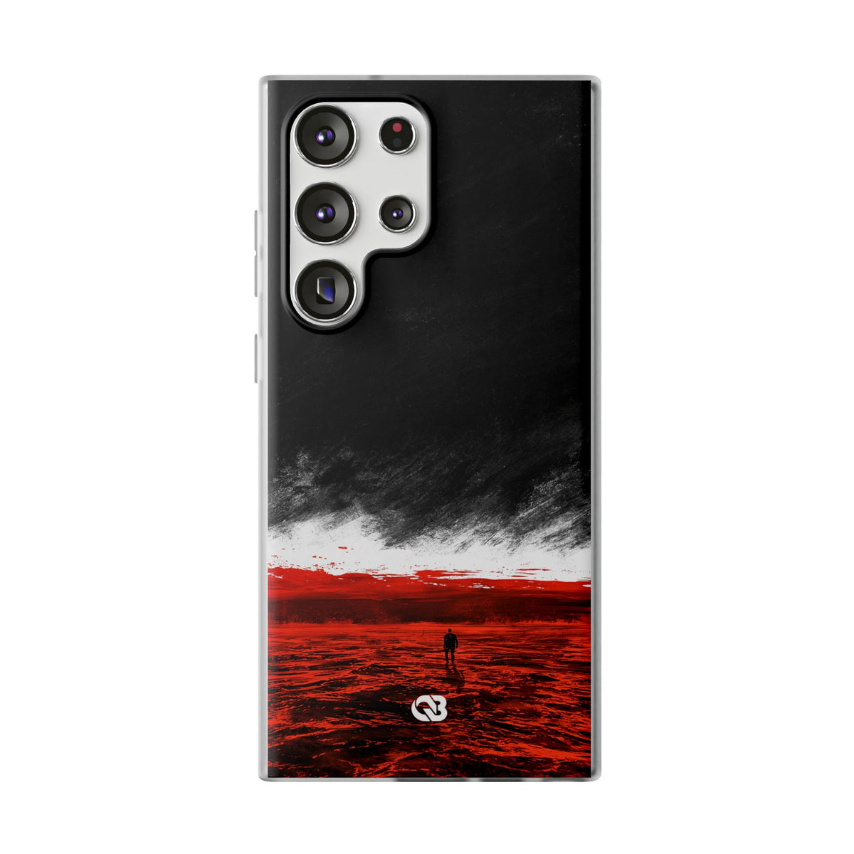 Crimson Horizon · Lite Phone Case for Samsung · Black