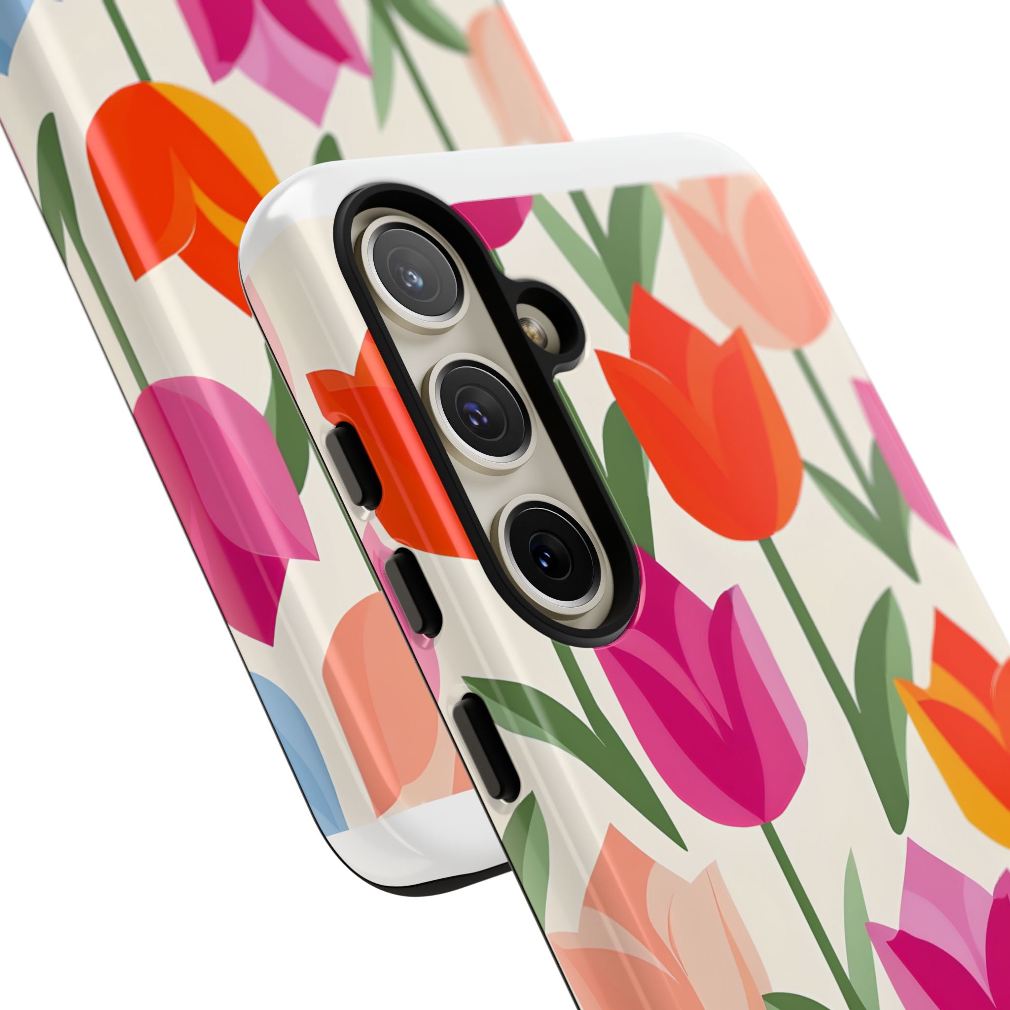 Vibrant Petal Grid · Tough Capa para Samsung