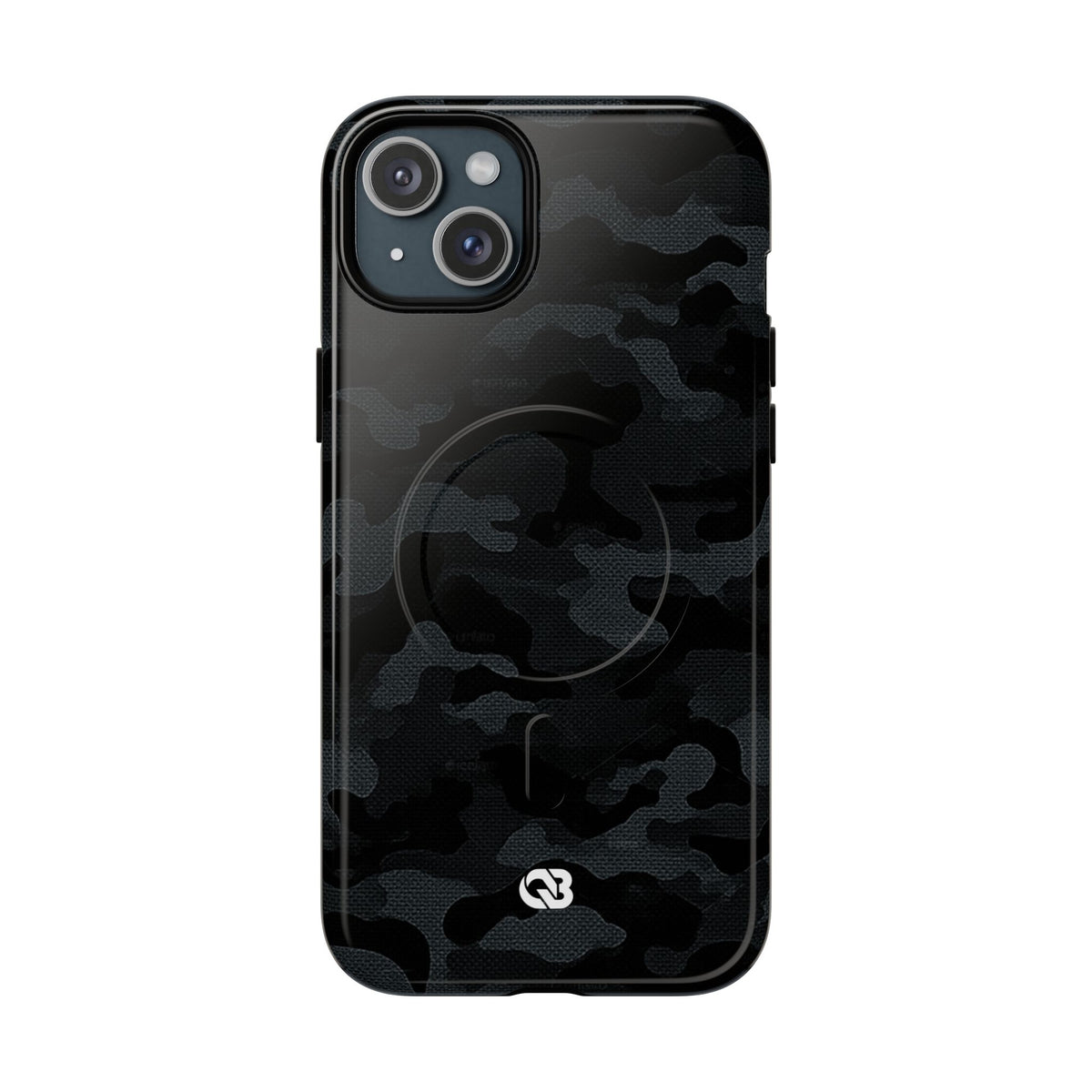 Blackout Urban Camo · Tough 2.0 Magnetic Phone Case for iPhone · Black