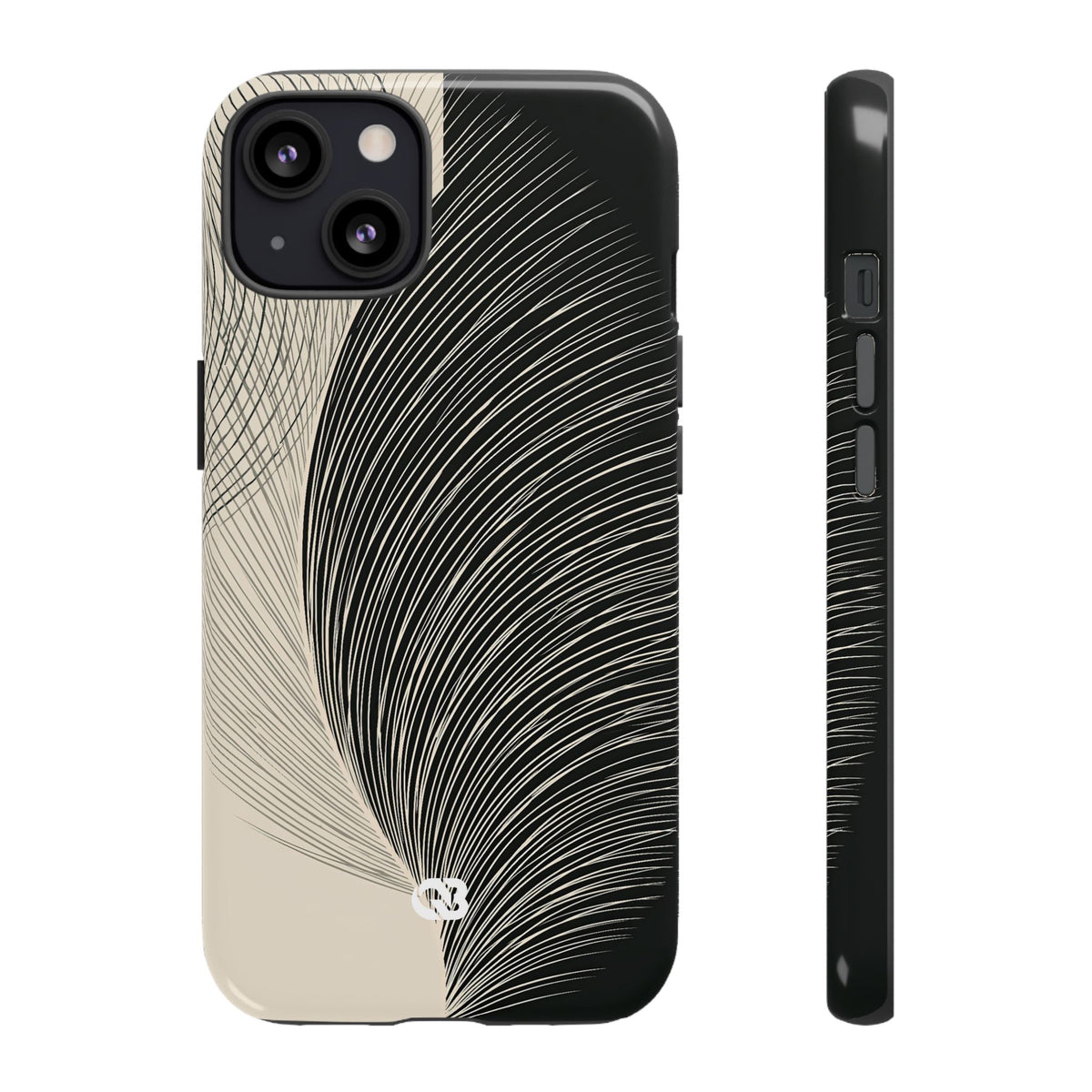Minimal Frond Study · Tough Phone Case for iPhone · Black