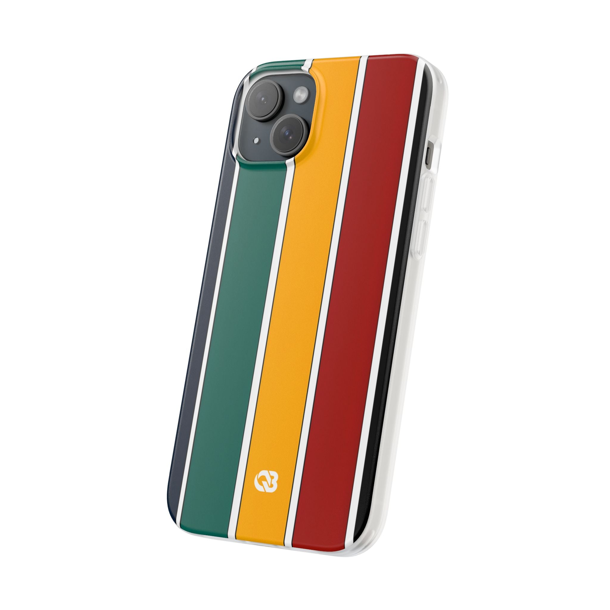 Retro Racing Bars · Soft Phone Case for iPhone