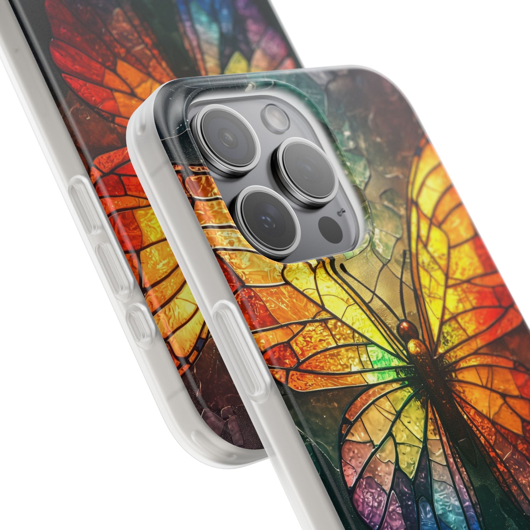 Shattered Prism Butterfly · Soft Capa para iPhone