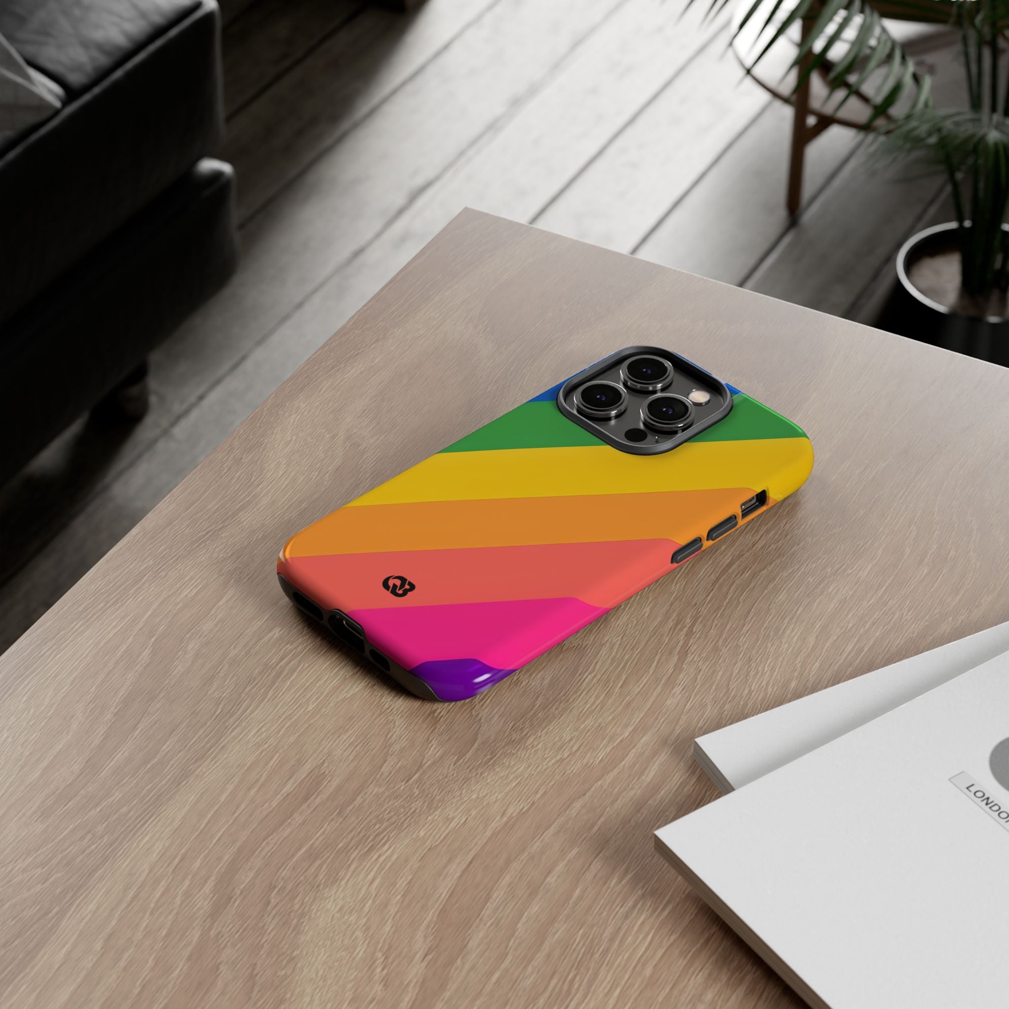 Vibrant Spectrum Slope · Tough Phone Case for iPhone