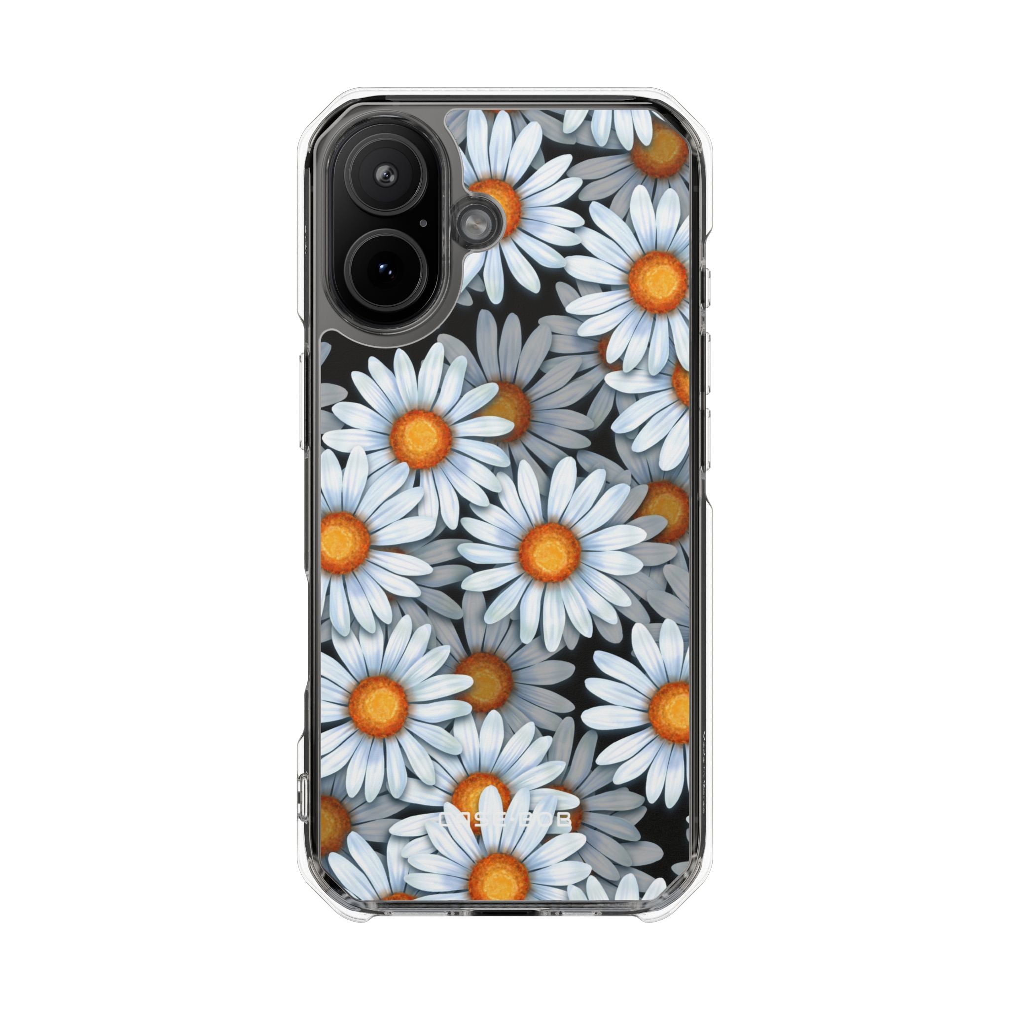 White Blossom Glow iPhone 17 Case - Impact