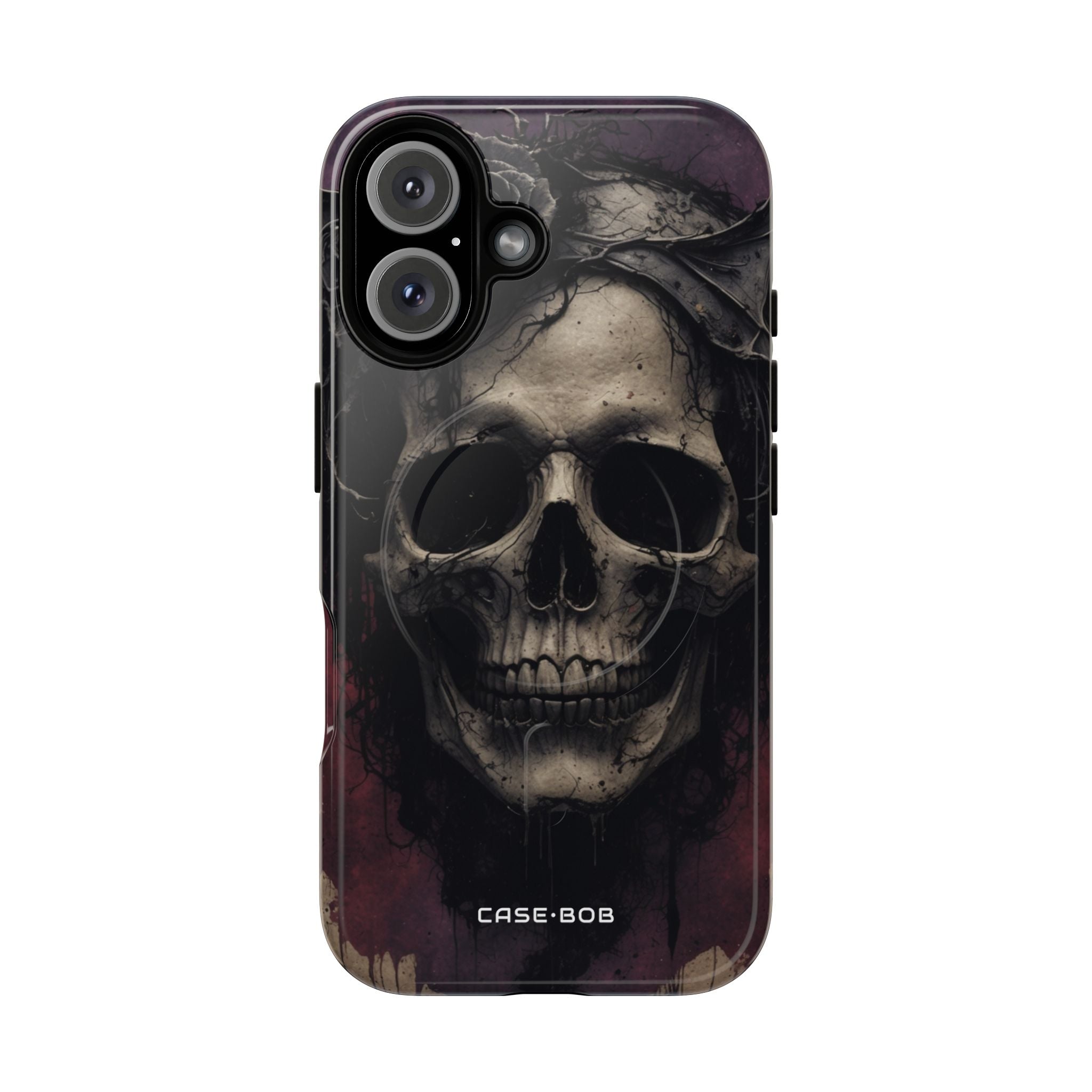 Gothic Skull Crown iPhone 16 Skal - Tough+