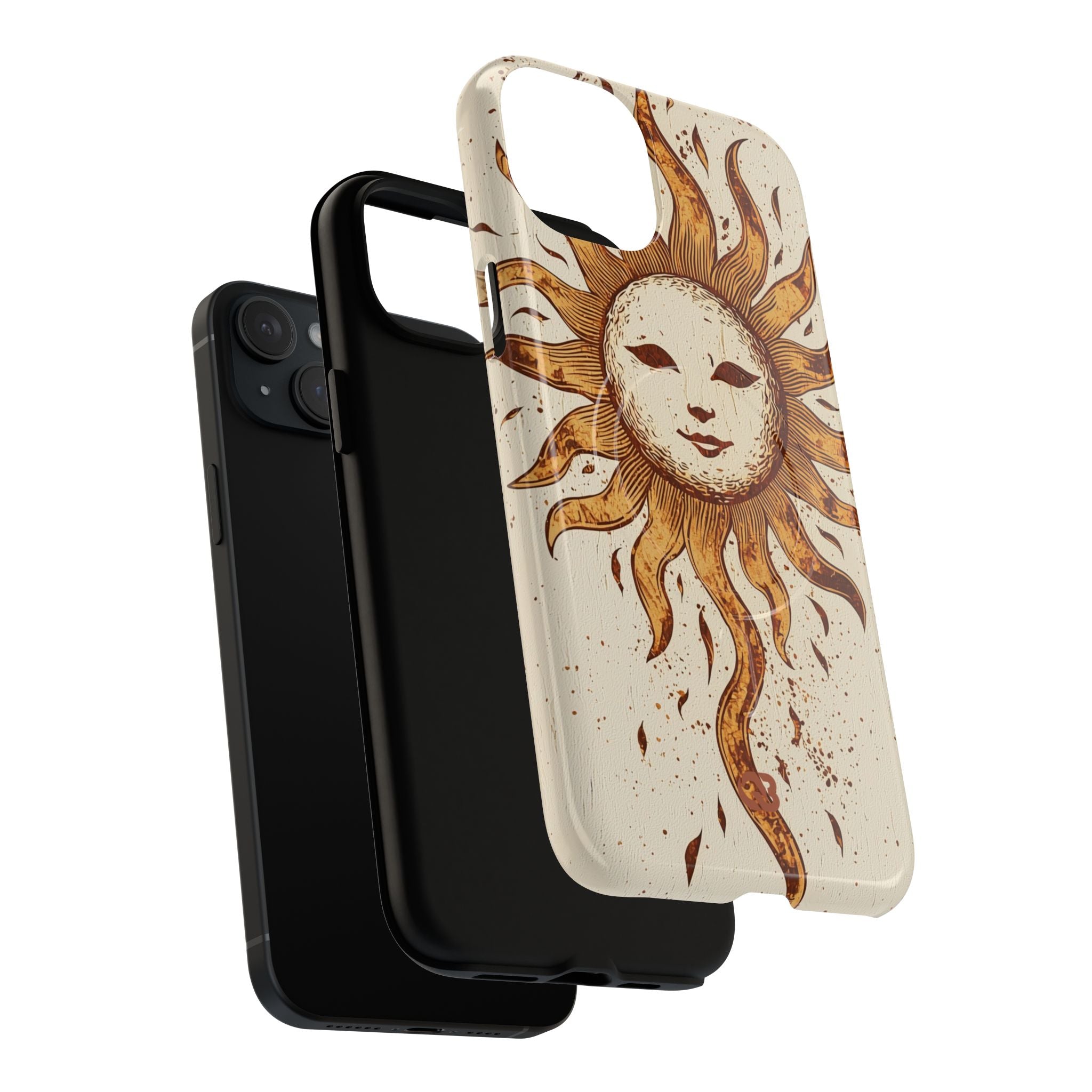 Rustic Solar Mask · Tough+ Phone Case for iPhone · Magsafe
