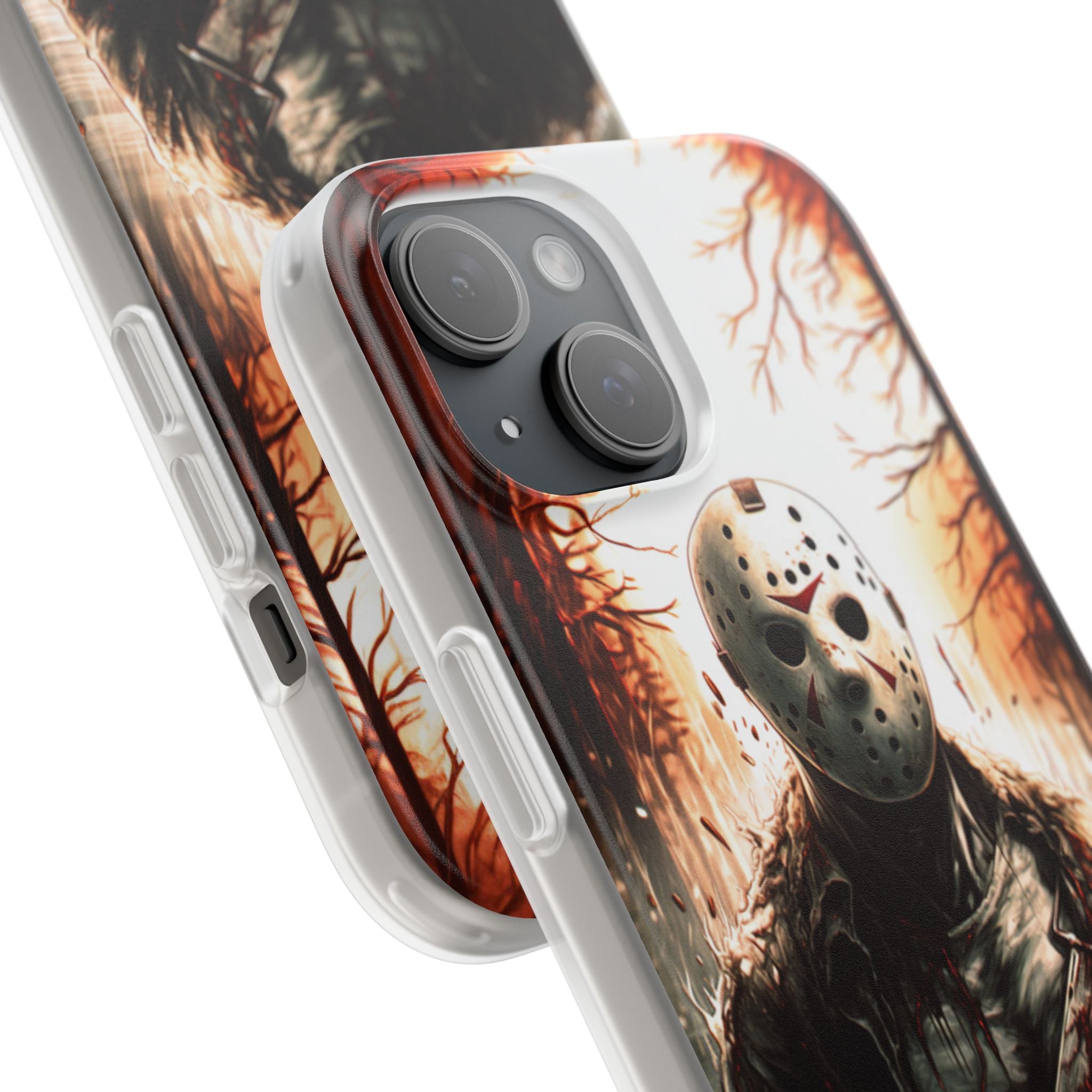 Inferno Slasher Mask · Soft Fundas para teléfono para iPhone