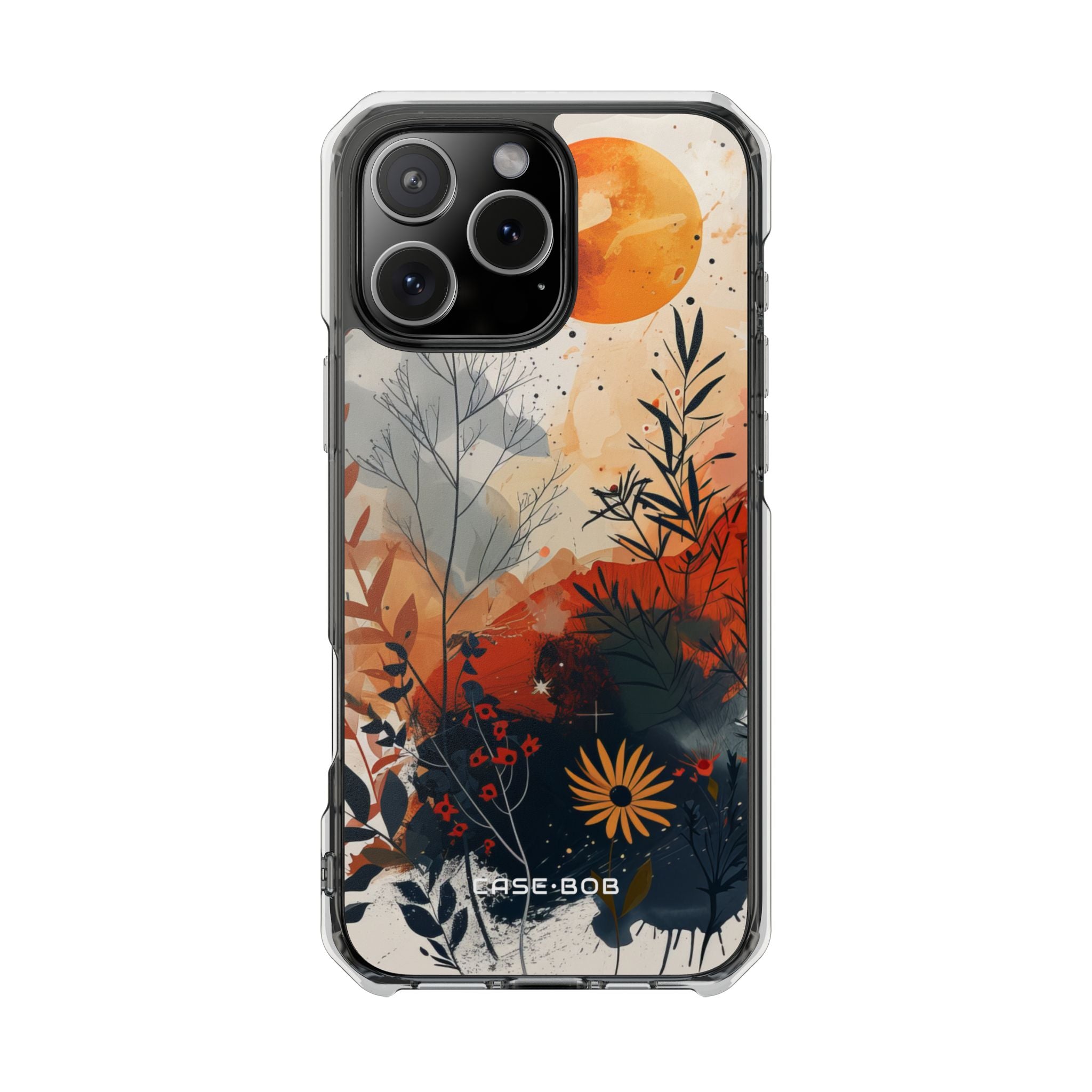 Orange Solstice iPhone 16 Pro Max Case - Impact
