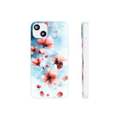 Rosa Blossom Drift iPhone 13 - Mjuk