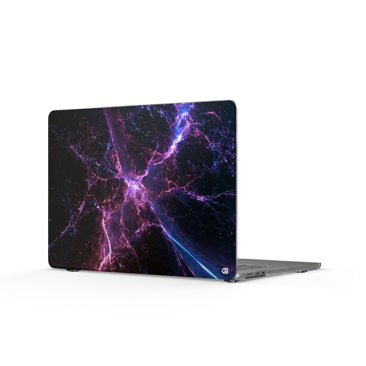 Neural Singularity · Clear Hard Case for MacBook · Black