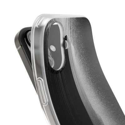 Black Lite Phone Case for iPhone - Brutalist Pixel Monolith
