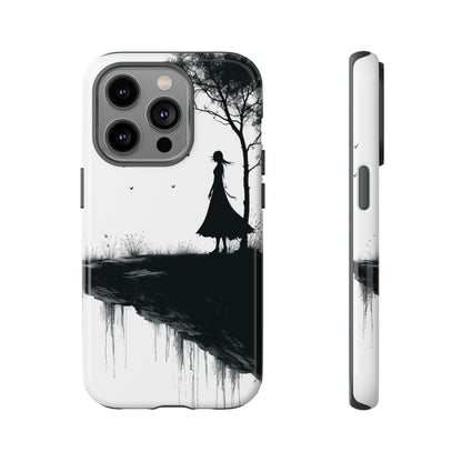 Cliffside Silhouette iPhone 14 Pro Case - Tough