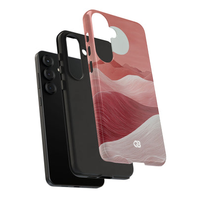 Crimson Dune Horizon · Tough Hoesje voor Samsung