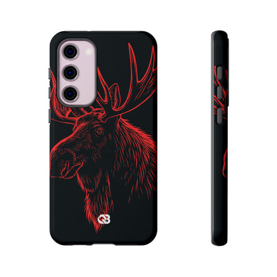 Nordic Elk · Tough Phone Case for Samsung · Black