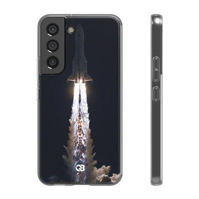 Obsidian Rocket Ascent · Soft Coque de téléphone pour Samsung