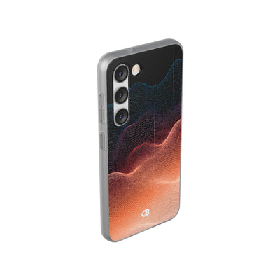 Spectral Elevation · Lite Phone Case for Samsung · Orange