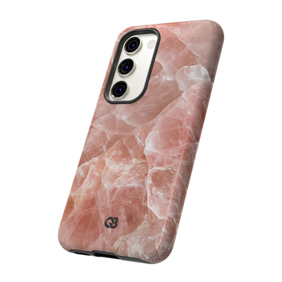 Rose Quartz Facet · Tough Phone Case for Samsung · Pink