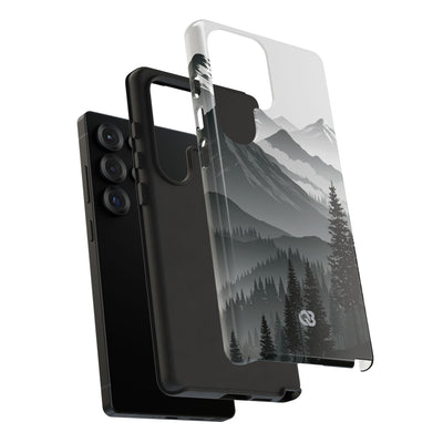 Grey Tough Phone Case for Samsung - Granite Ridge Mist