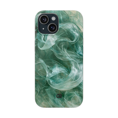 Translucent Aqua Flow · Lite Phone Case for iPhone ·  Teal