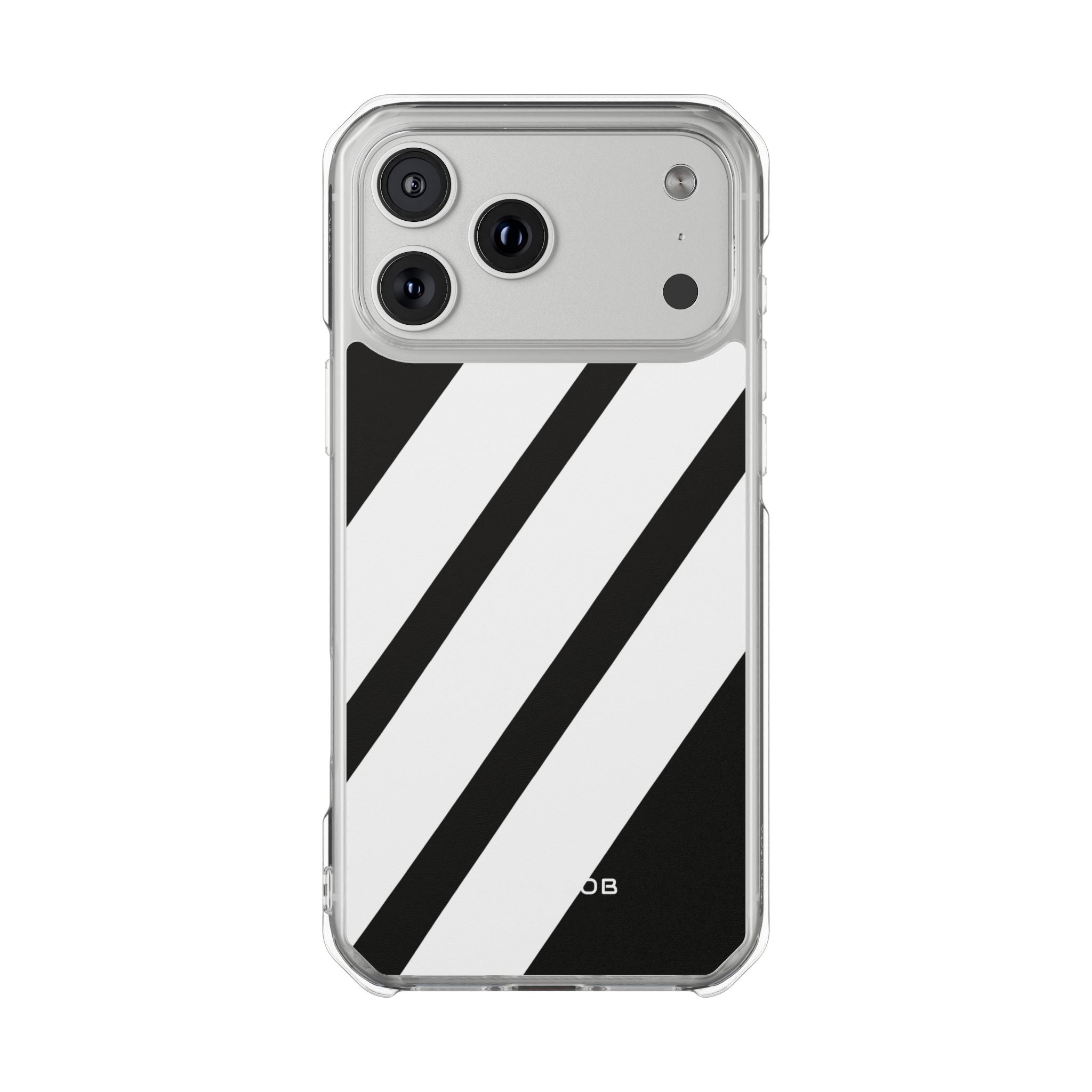 Diagonalbånd Kontrast iPhone 17 Pro Max Cover - Impact