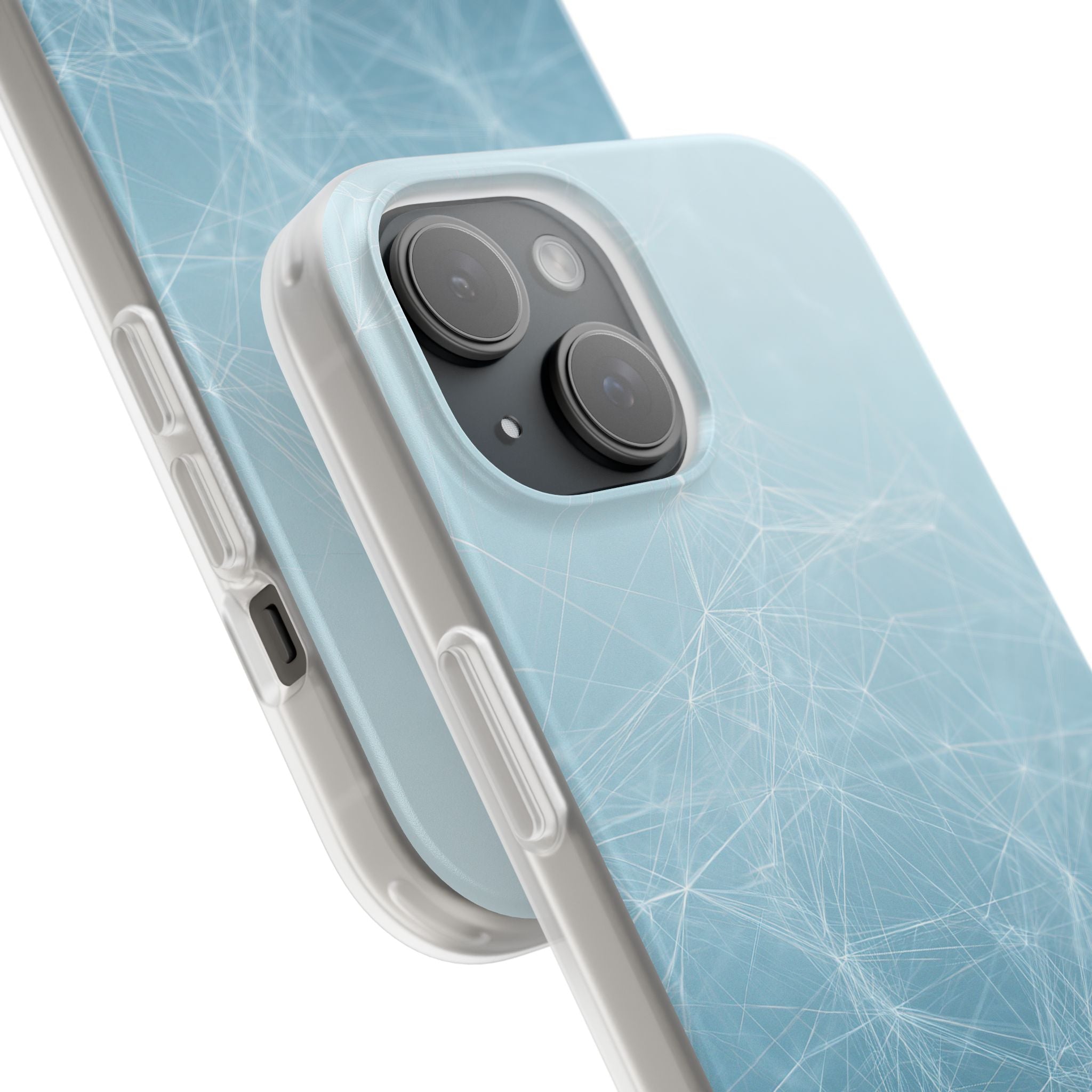 Teal Lite Phone Case for iPhone - Arctic Digital Nexus