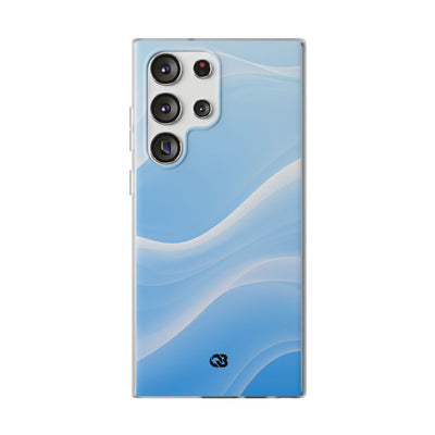 Blue Lite Phone Case for Samsung - Glacial Blue Silk
