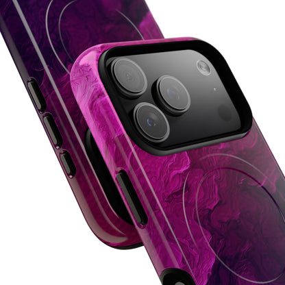 Violet Swirl iPhone 17 Pro Case - Tough+ - CASE•BOB