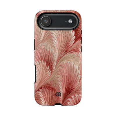 Blush Petal Plume · Tough Phone Case for iPhone · Pink