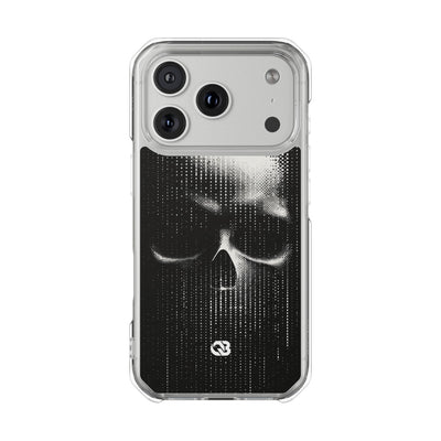 Raster Phantom · Clear Impact Magnetic Phone Case for iPhone ·  Black