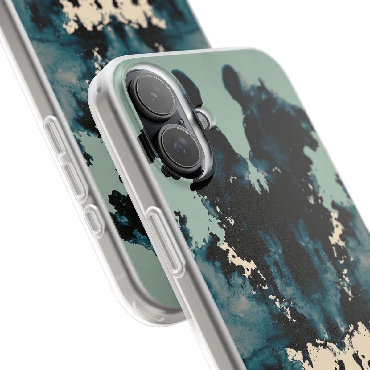 Rorschach Ink Void · Lite Phone Case for iPhone ·  Black