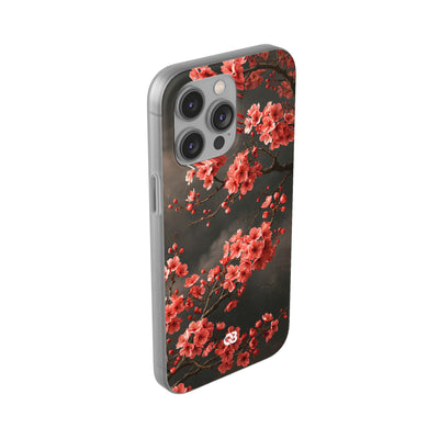 Dark Sakura Nocturne · Lite Phone Case for iPhone ·  Black