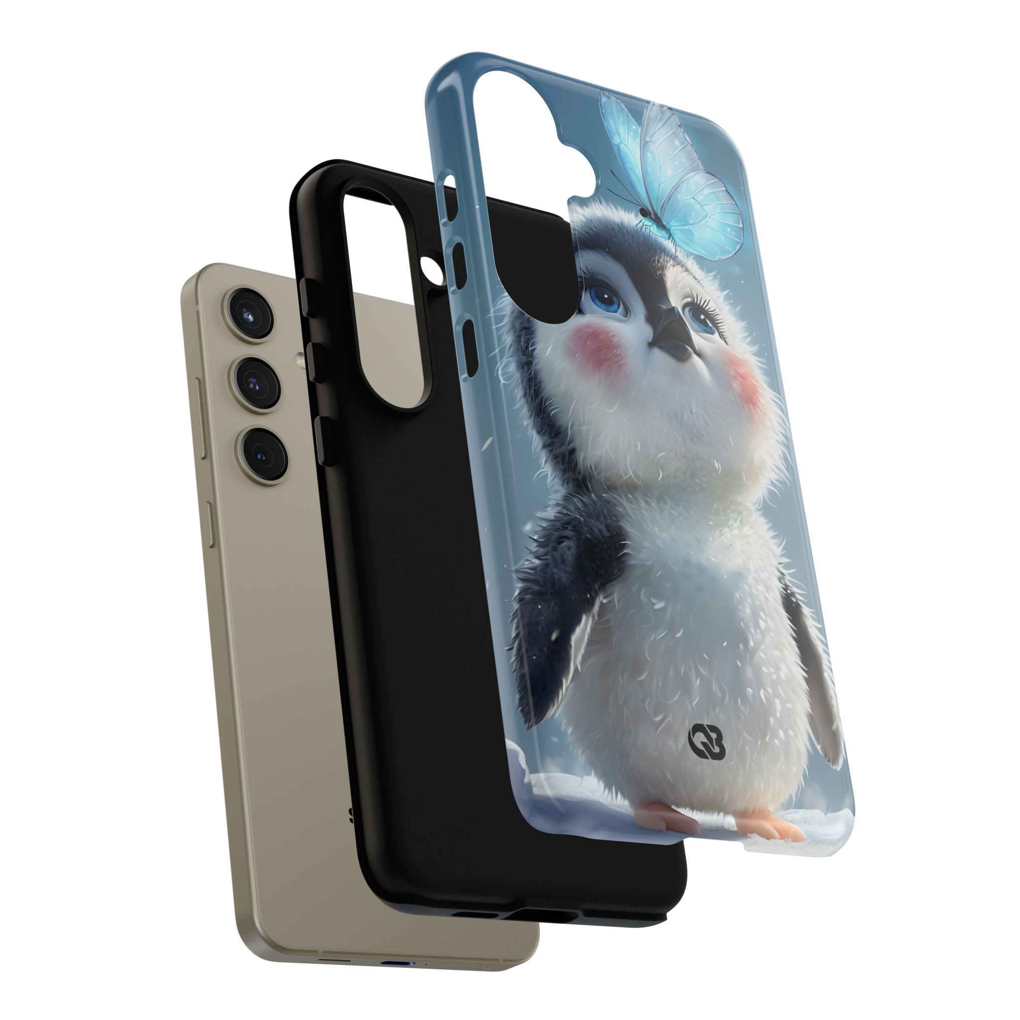 Frosty Penguin Glow · Tough Phone Case for Samsung