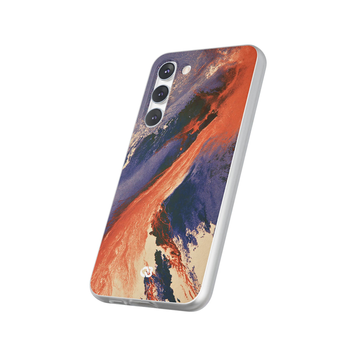 Solar Aura Drift · Lite Phone Case for Samsung · Orange