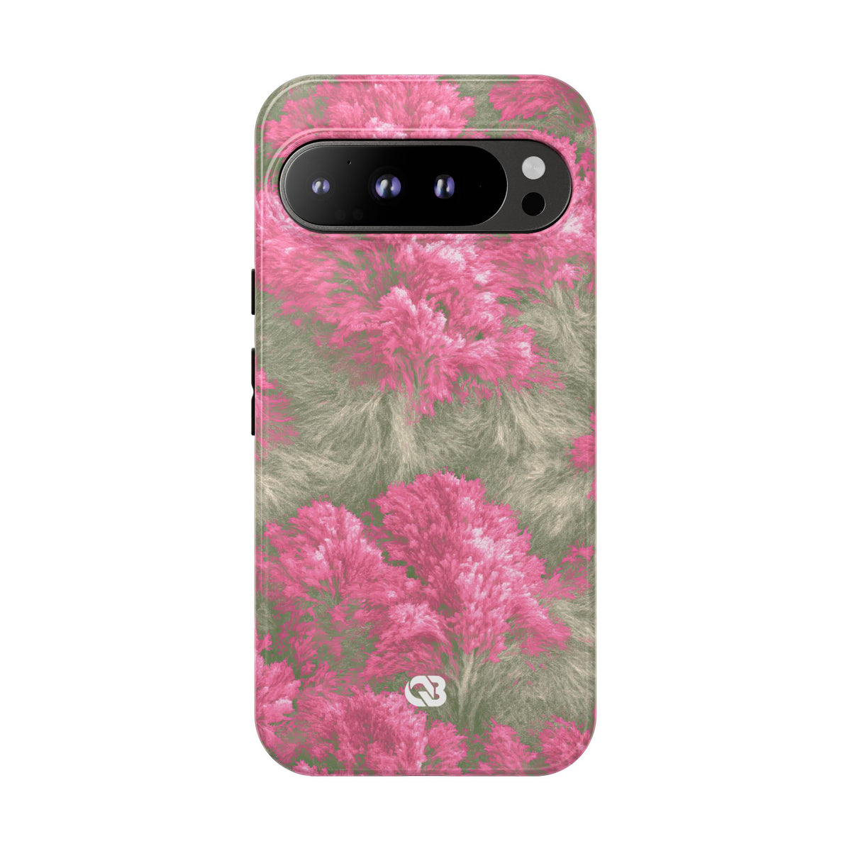 Digital Blossom · Tough Phone Case for Pixel ·  Pink