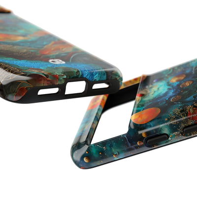 Copper Horizon Drift · Tough Phone Case for Google Pixel