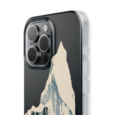 Blue Lite Phone Case for iPhone - Frozen Navy Monolith