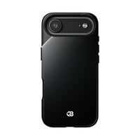 Black Tough Phone Case for iPhone - Obsidian Lunar Arch