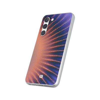 Luminous Aura Burst · Lite Phone Case for Samsung · Blue