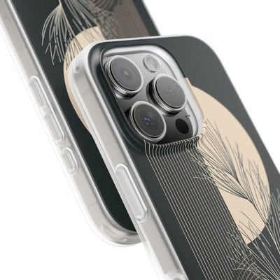 Black Lite Phone Case for iPhone - Obsidian Sand Willow