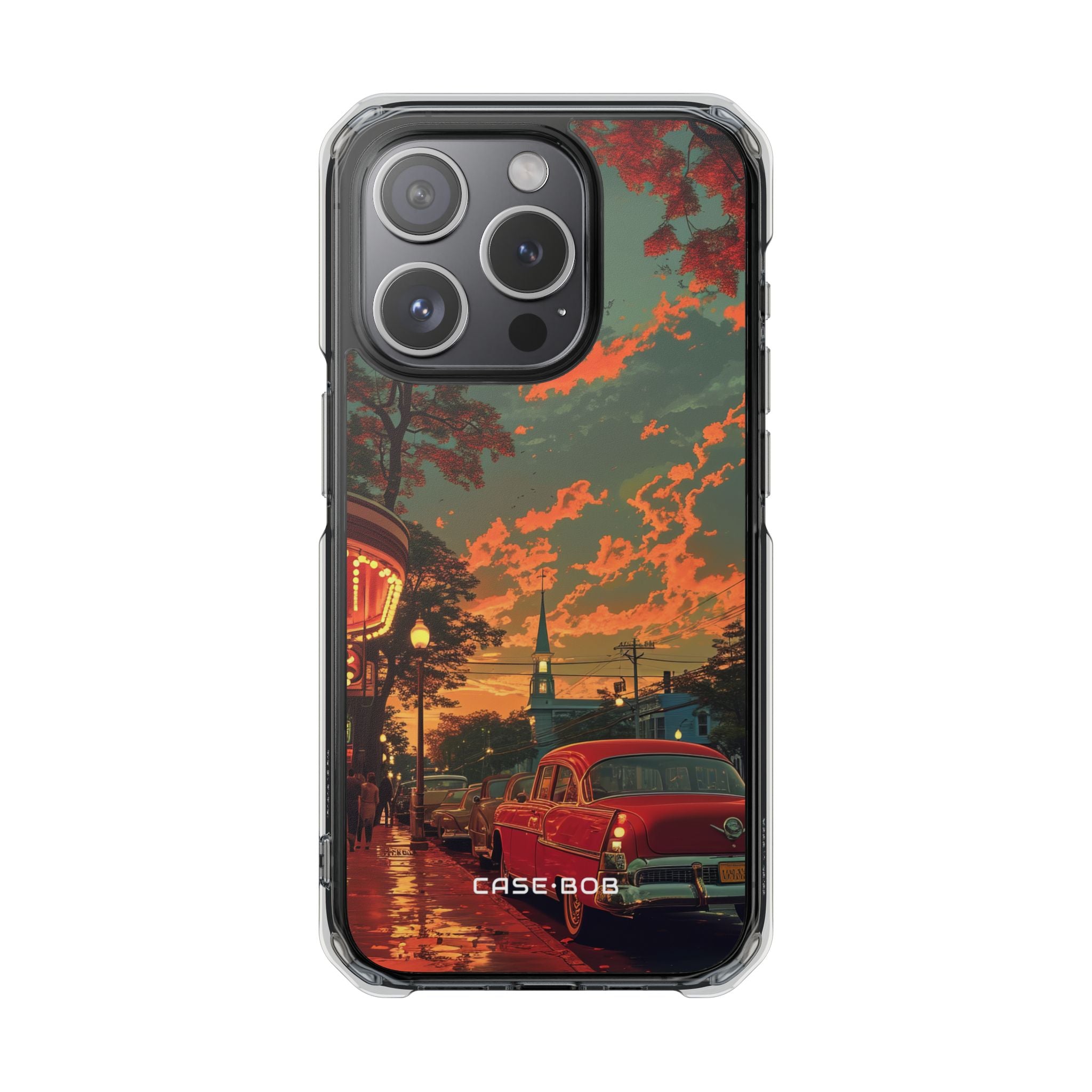 Crimson Classic iPhone 15 Pro Case - Impact