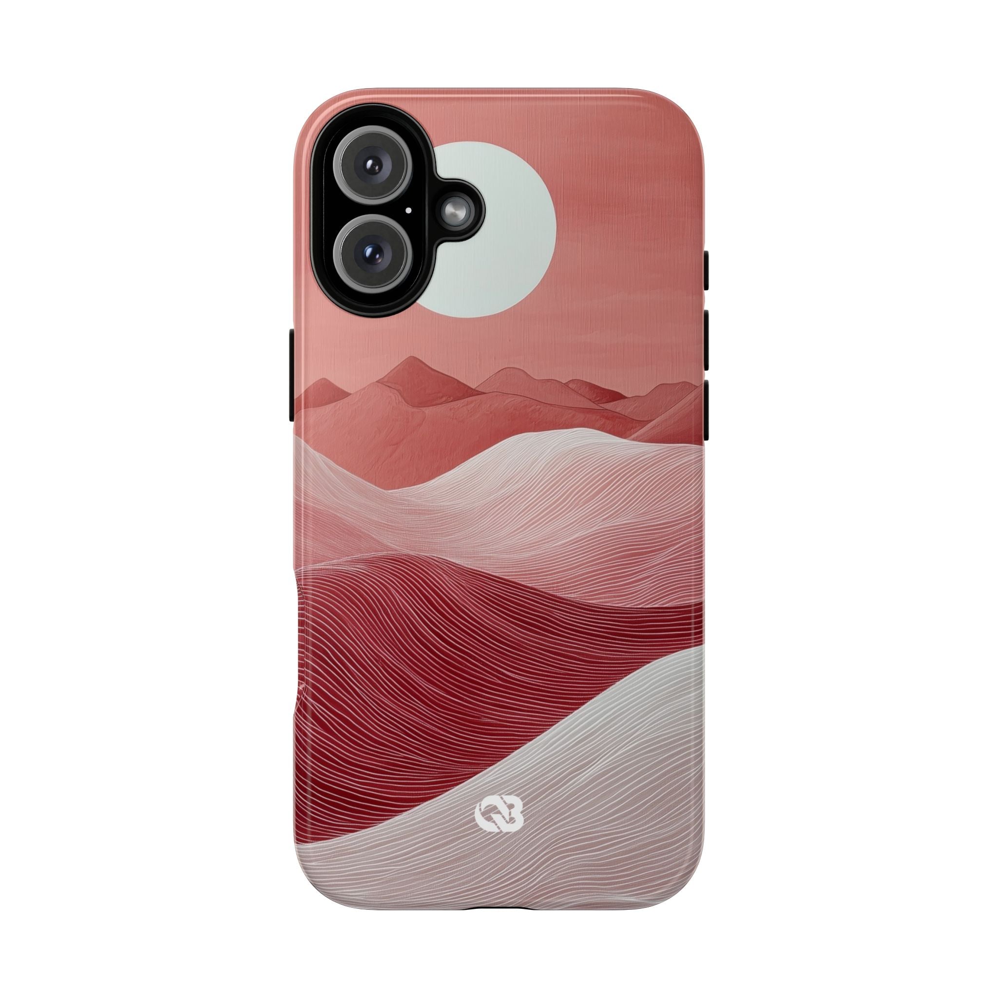 Crimson Dune Horizon · Tough Phone Case for iPhone