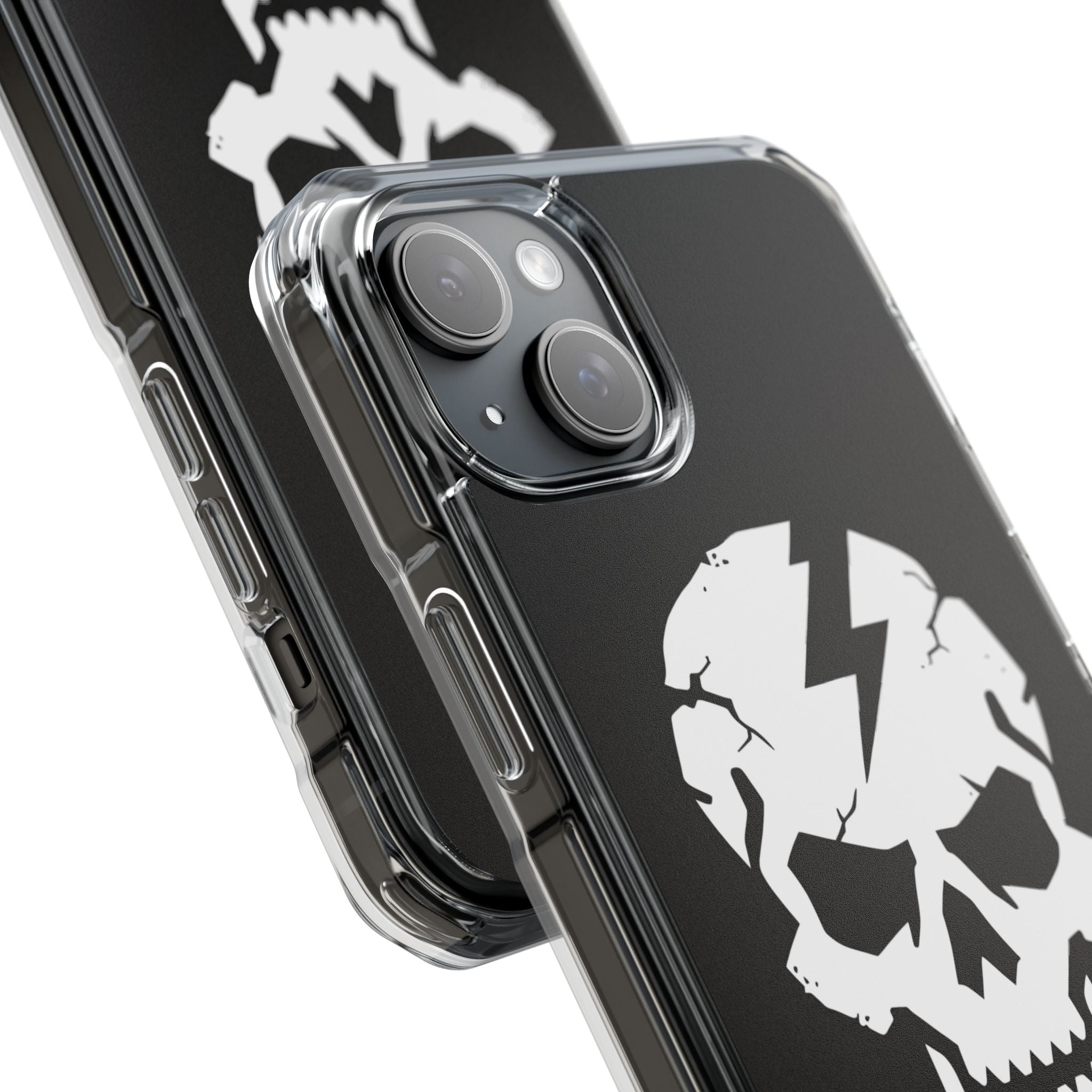 Shattered Bolt Skull · Impact Phone Case for iPhone · Magsafe