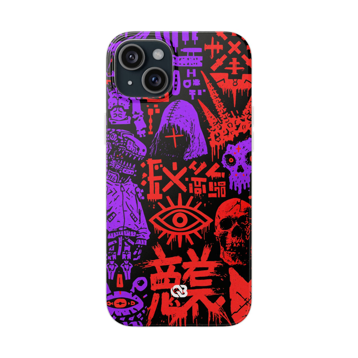 Underground Cyber Glyphs · Lite Phone Case for iPhone ·  Black