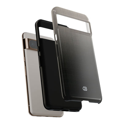 Grey Tough Phone Case for Google Pixel - Faded Sand Mesh