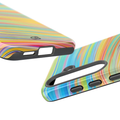 Prism Ribbon Flux · Tough Coque de téléphone pour Samsung